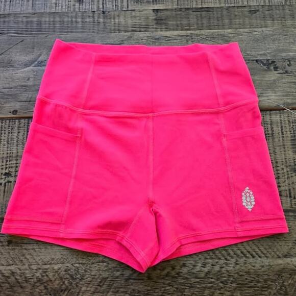 Free People Movement Odessa High Rise Athletic Shorts Size M NWOT - Picture 3 of 4